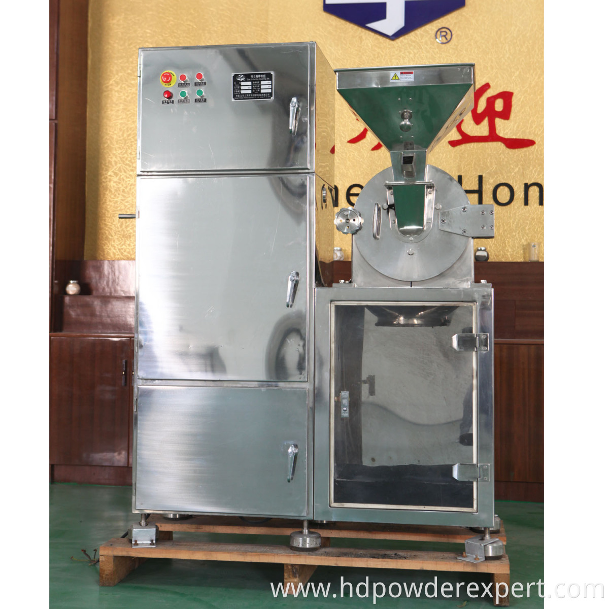 Rice and wheat flour milling grinder machine